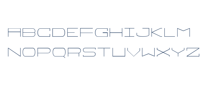 Sprawl SlimRegular Lowercase