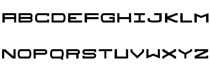 SprawlRegular Font LOWERCASE