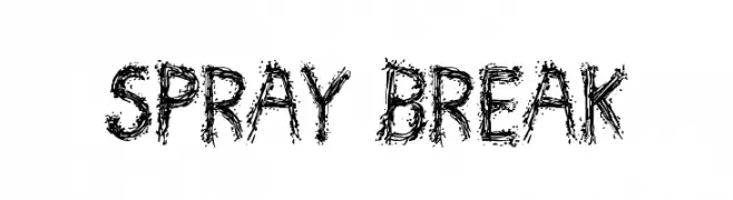 Spray Break  تنزيل الخطوط