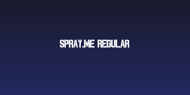 Spray.ME Regular Social Header