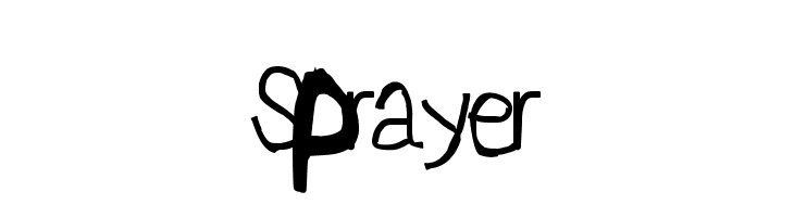 Sprayer Font