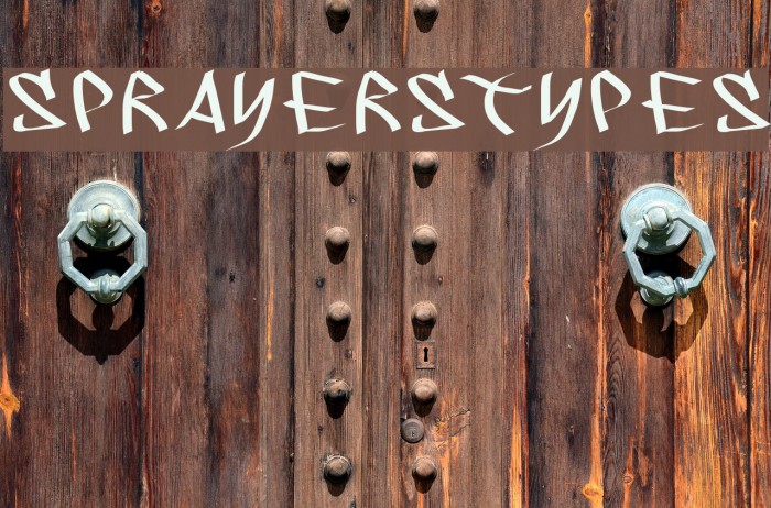 SprayersTypes Example 2