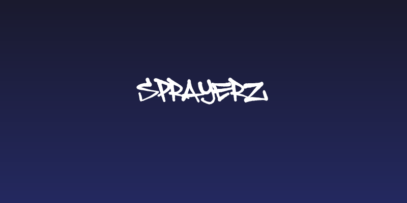 Sprayerz Social Header