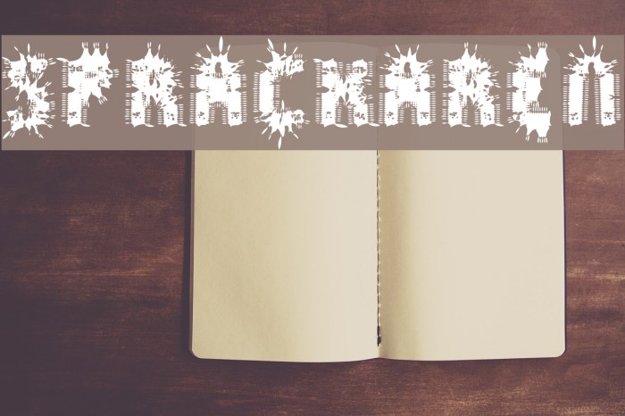 Spräckaren Font examples