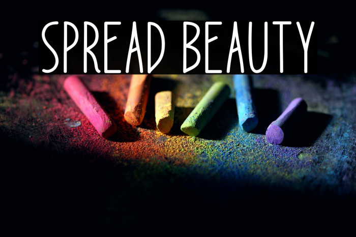 Spread Beauty Example 2