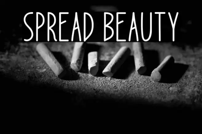 Spread Beauty Font examples