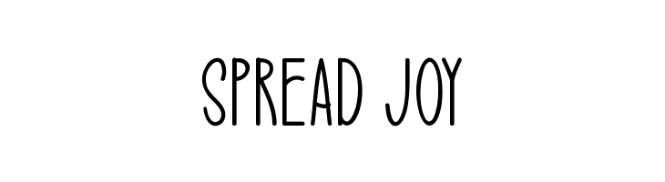 Spread Joy  baixar fontes gratis