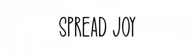 Spread Joy  تنزيل الخطوط