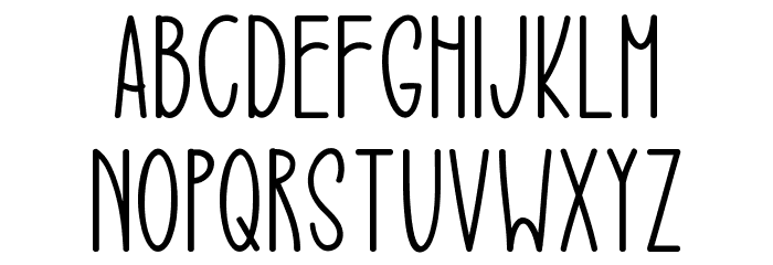 Spread Joy Font LOWERCASE