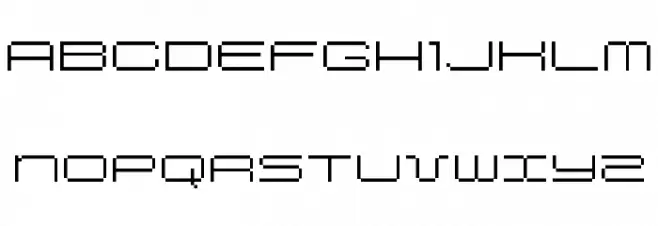 SpreadBitA10 Schriftart Groß