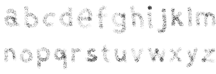 Spreading Wind Regular Font LOWERCASE