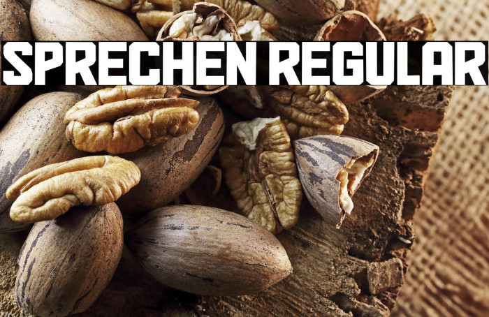 Sprechen Regular Example 1