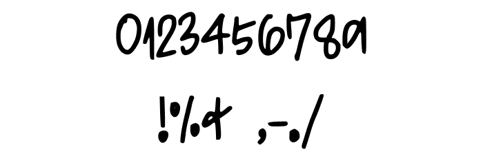 Spring Away Close Regular Font OTHER CHARS