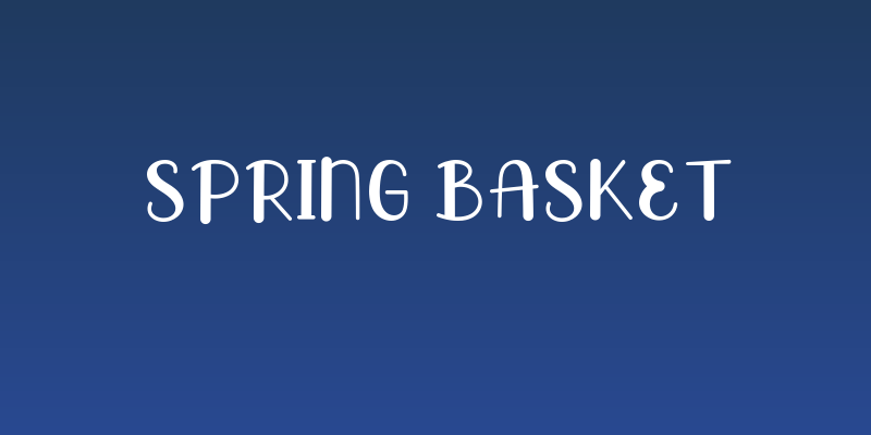 Spring Basket Social Header