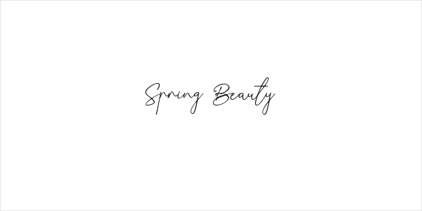 Spring Beauty Logo