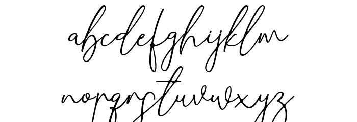 Spring Beauty Font LOWERCASE