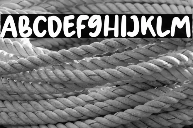 Spring Blossom Font examples