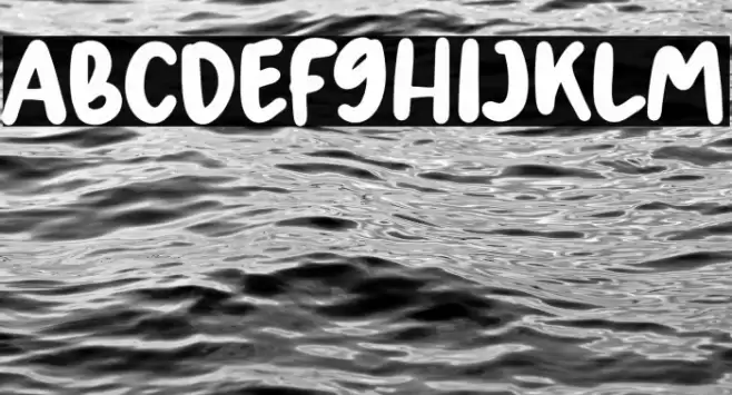 Spring Blossom Font examples