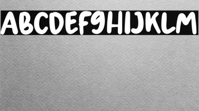 Spring Blossom Font examples