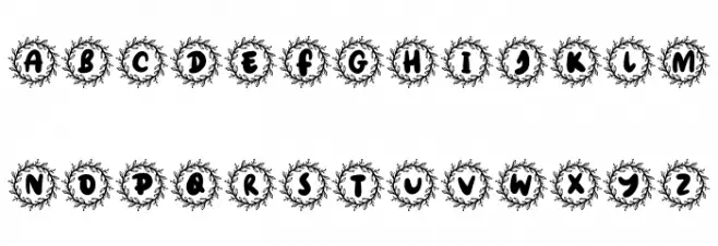 Spring Break Schriftart Groß