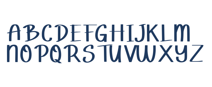 Spring Bunny Uppercase