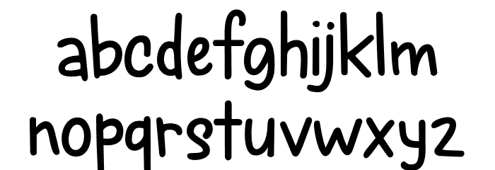 Spring Chicken DEMO Regular Font LOWERCASE