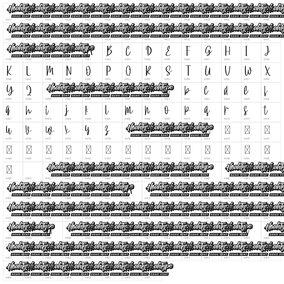 Spring Comedy Demo Script Character Map