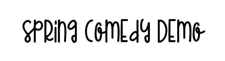 Spring Comedy Demo  لخطوط تنزيل