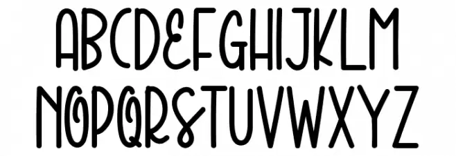 Spring Comedy Demo Font UPPERCASE