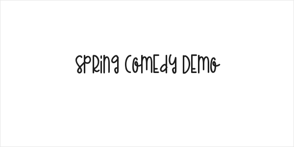 Spring Comedy Demo Logo