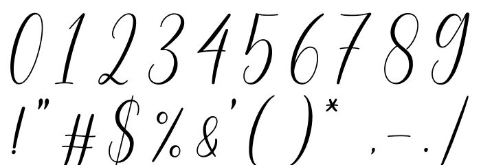 Spring Flower Font OTHER CHARS