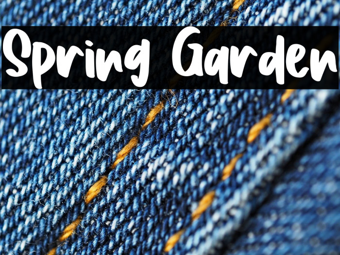 Spring Garden Example 2