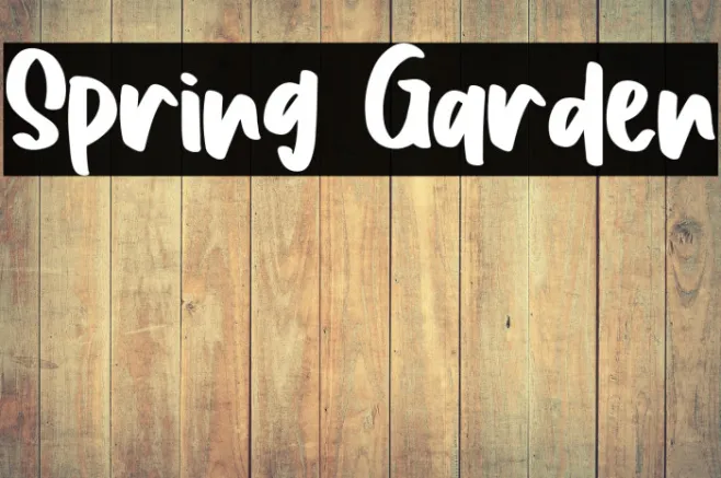 Spring Garden Example 3