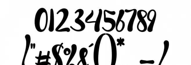 Spring Heart Font OTHER CHARS