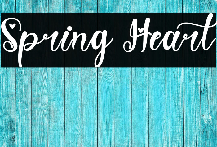 Spring Heart Example 3