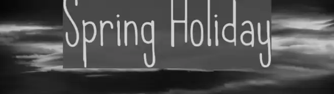 Spring Holiday Font examples