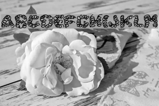 Spring Jokes Font examples