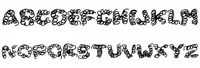 Spring Jokes 字体 小写