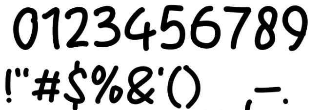 Spring Moon Font OTHER CHARS