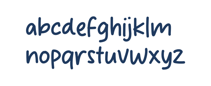 Spring Moon Lowercase