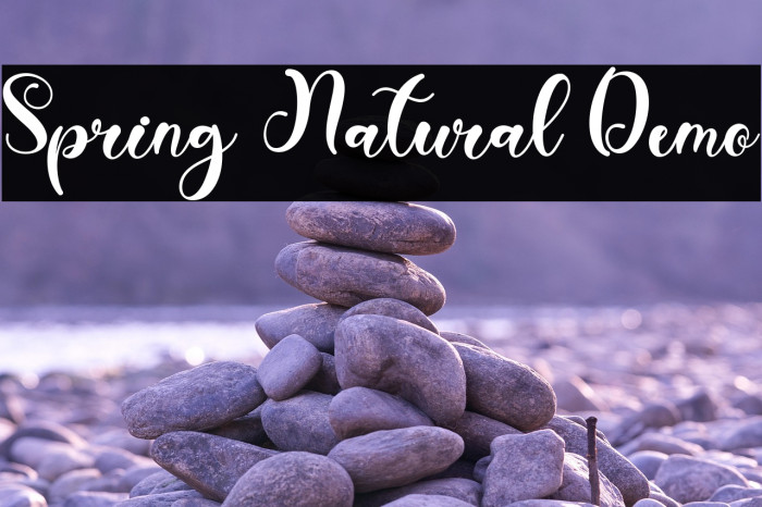 Spring Natural Demo Example 1