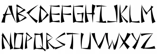 Spring Roll Caratteri MINUSCOLO