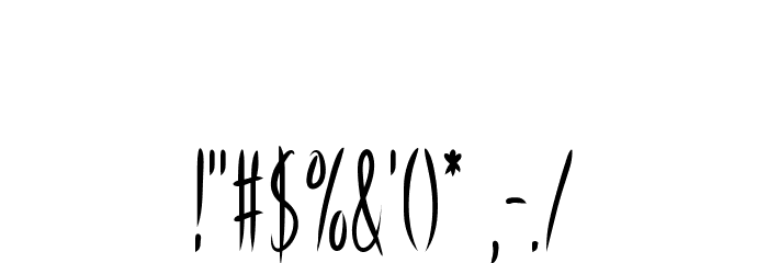 Spring Season Font OTHER CHARS