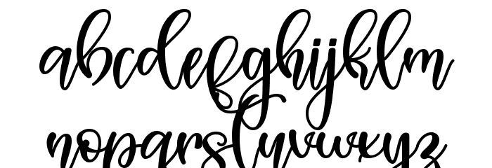Spring Sweet - Personal Use Font LOWERCASE