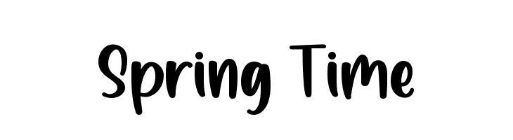Spring Time  Descarca Fonturi Gratis