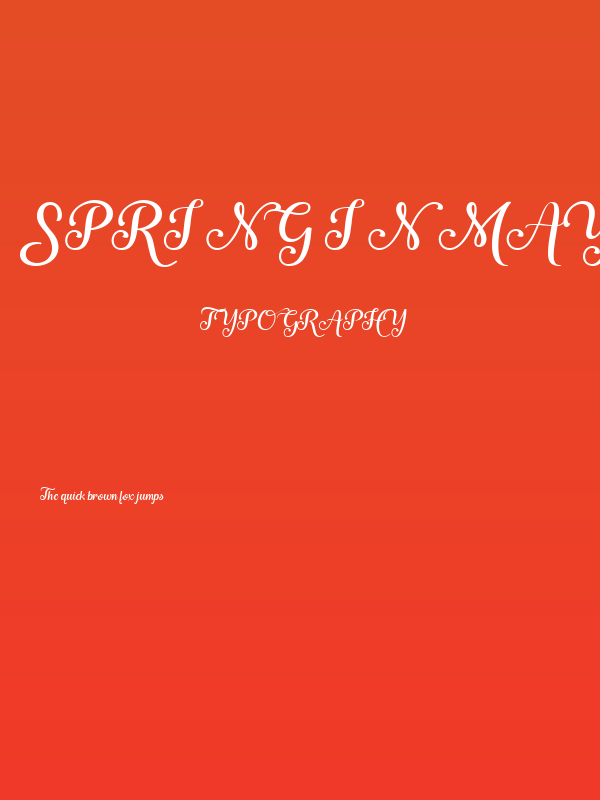 Spring in May Poster