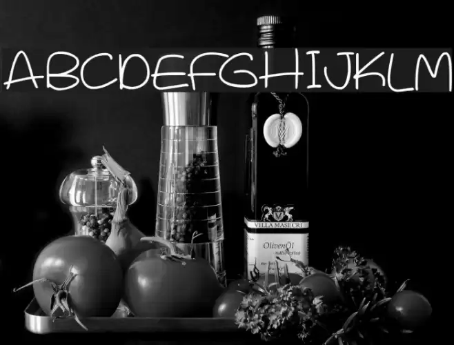 Spring in my step Font examples