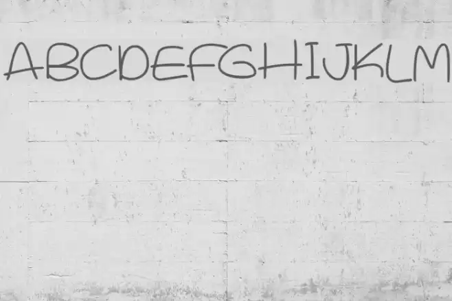 Spring in my step Font examples