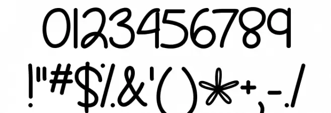 Spring is Coming Font OTHER CHARS