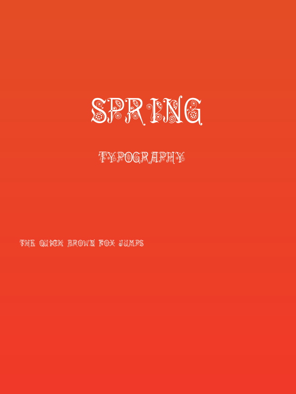 Spring Poster